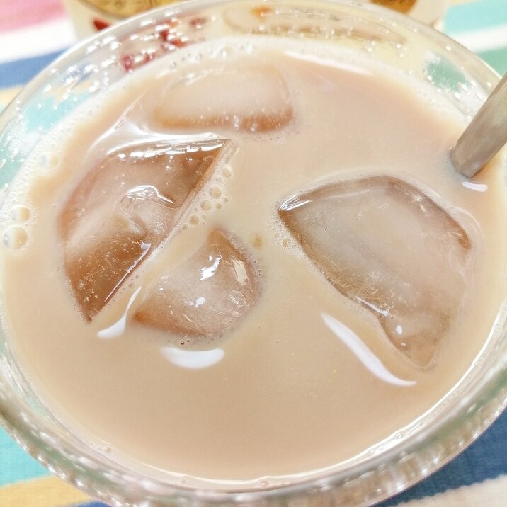 アイス☆ワンダフルプロテインカフェラテ♪